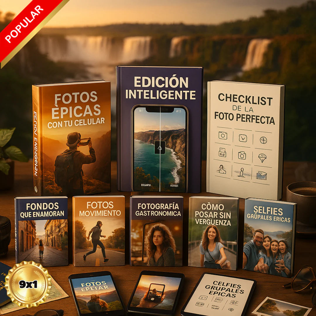 🏞️ El 3 en 1 del Viajero Inteligente + 6 Bonos 📱